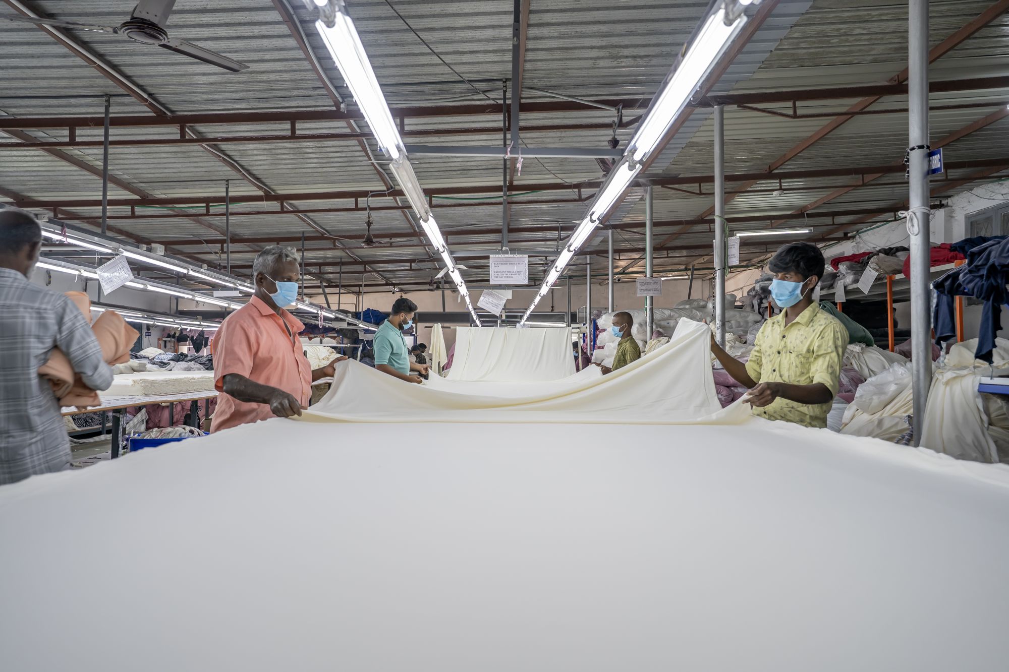 Sustainable Knits production at Lakki Fashions