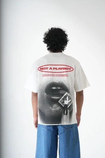 MANACA Not A Playboy Graphic Tee