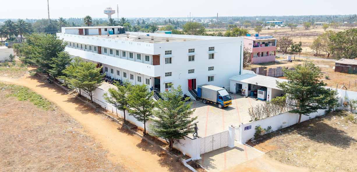 Aerial view of Lakki Fashions Unit 2, Tirupur