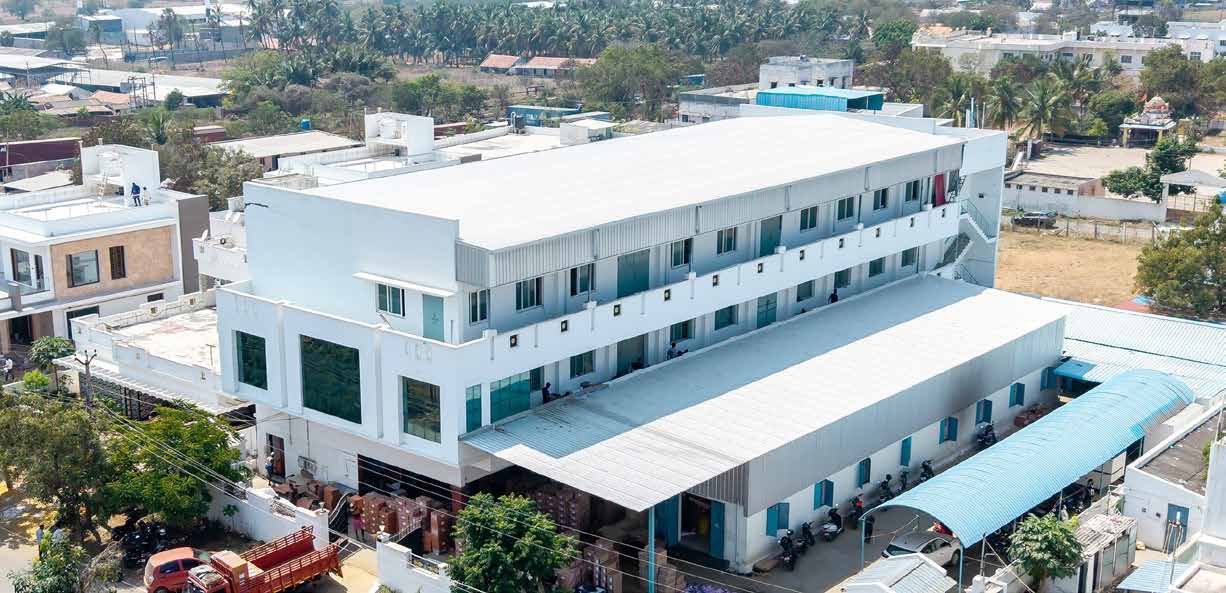 Aerial view of Lakki Fashions Unit 3, Tirupur