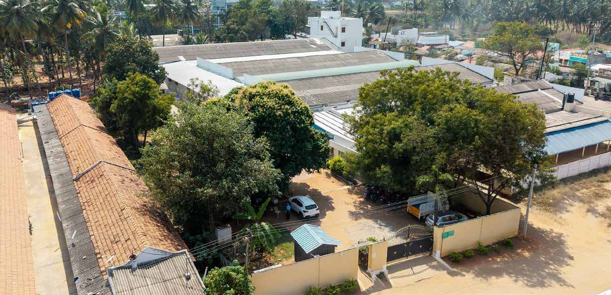 Aerial view of Lakki Fashions Unit 4, Tirupur